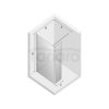 NEW TRENDY Kabina ścianka ruchoma WALK-IN NEW SOLEO 90x195 K-0344